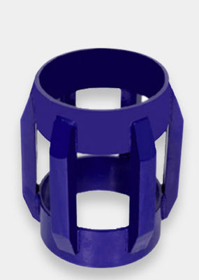 خرید API 10D One Piece Bowspring Centralizer Blue Oil Well Centralizer online manufacture