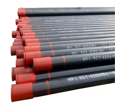 خرید API 5CT استاندارد 7 BTC STC ضد فشار بالا لوله های فولادی بدون سلسله N80-Q و پوشش برای محافظت از چاه online manufacture