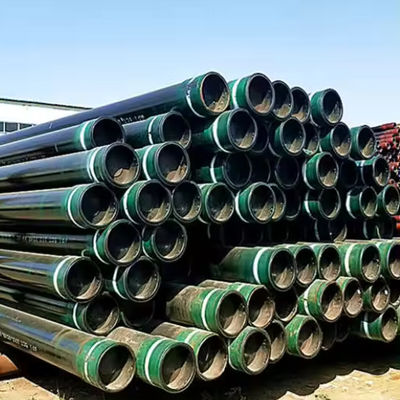 خرید API 5CT استاندارد 6-5/8 STC ضد فشار بالا J55 K55 لوله های فولاد کربن و پوشش برای محافظت از چاه online manufacture