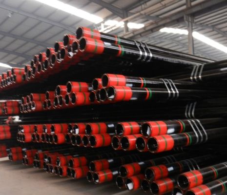خرید استاندارد API 5CT 4-1/2 BTC LTC ضد فشار بالا N80 L80 لوله های فولادی بدون درز کربن و پوشش برای محافظت از چاه online manufacture