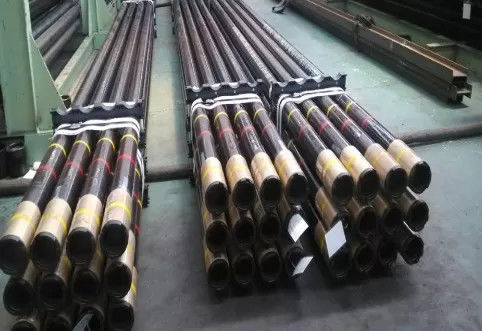 خرید API 5CT استاندارد 5-1/2 STC P110 لوله های فولادی بی سیم کربن و پوشش کامل با حلقه های ایمنی و پستان ها online manufacture