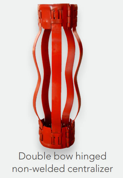 غیر جوش دو قوس Casing بهار Centralizer برای 114mm Casing مشخصات عمودی Wellbore