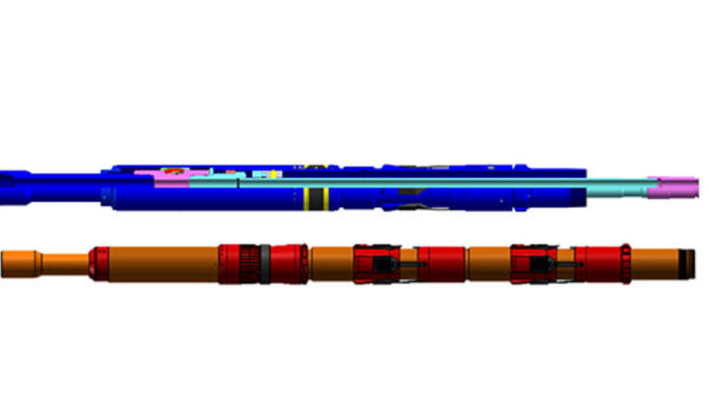 P110 Liner Hanger Anti-CO2 Double Cone API Buckle برای حفاری چاه نفت