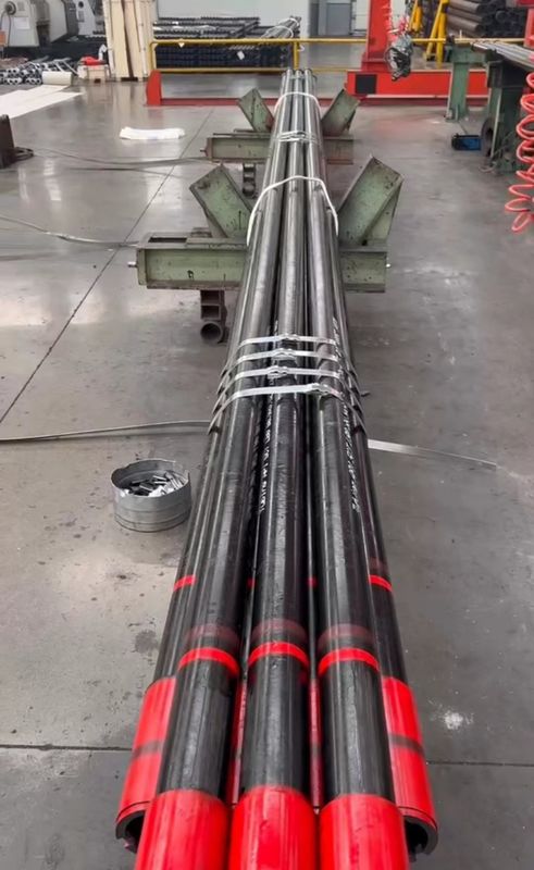 API 5CT استاندارد 5-1/2 STC ضد فشار بالا P110 لوله های فولادی بدون درز کربن و پوشش برای محافظت از چاه