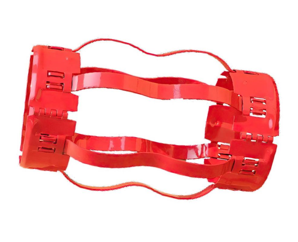 API 10D 4 1/2 بهبود کیفیت سیمان غیر جوش دو قوس Casing بهار Centralizer برای هدایت چاه سوراخ