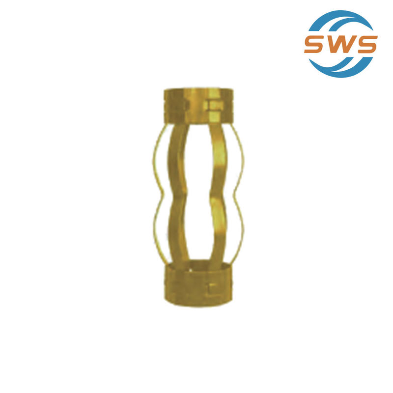 API 10D 4 1/2 بهبود کیفیت سیمان غیر جوش دو قوس Casing بهار Centralizer برای هدایت چاه سوراخ