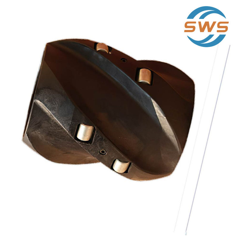 API 10D 4 1/2 بهبود کیفیت سیمان بندی Casing Spring Roller Centralizer برای حفاری چاه جهت