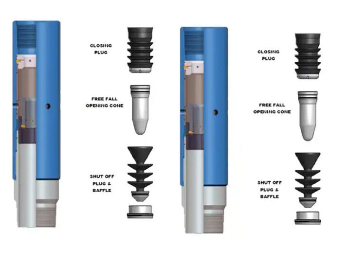 Api Q125 -d LTC طوق مرحله سیمان 5.69mm مکانیکی / هیدرولیک با مواد PDC