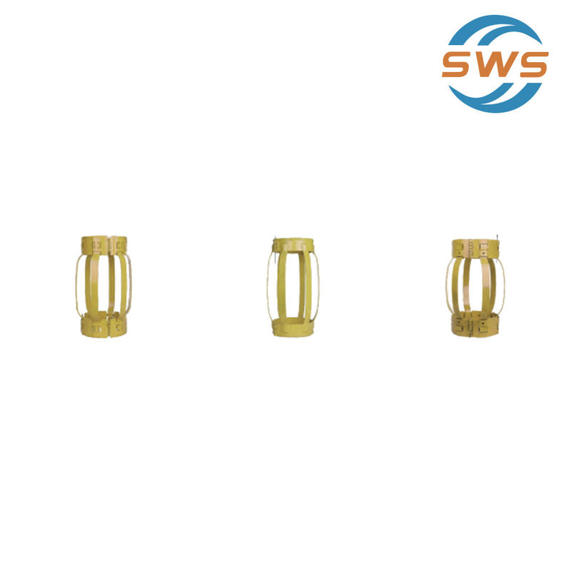 API 10D 4 1/2 یک قطعه قوس Casing بهار Centralizer برای هدایت چاه سوراخ