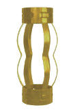 API 10D 4 1/2 بهبود کیفیت سیمان غیر جوش دو قوس Casing بهار Centralizer برای هدایت چاه سوراخ