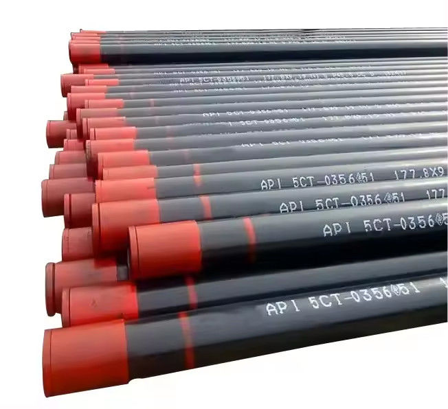 API 5CT استاندارد 13-3/8 STC ضد فشار بالا P110 لوله های فولاد کربن و پوشش با اتصال برای محافظت از چاه