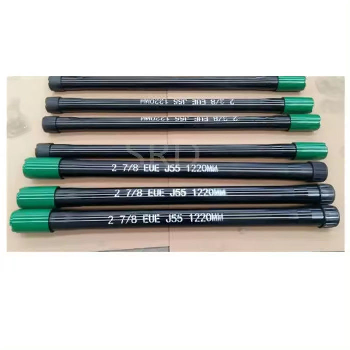 API 5CT استاندارد 3 1/2'' OD L80 ≈ 10.2 پوند / فوت محدوده با پوشش اتصال مشترک لوله های روغن و پوشش برای حفاری