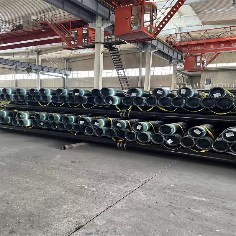 API 5CT استاندارد 3 1/2'' OD L80 ≈ 10.2 پوند / فوت محدوده با پوشش اتصال مشترک لوله های روغن و پوشش برای حفاری