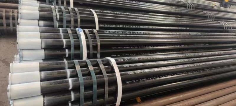 API 5CT Standard OD 9 5/8 47lb/ft N80 BTC 38' Casing Joint Oil Tubing و Casing با اتصال برای حفاری