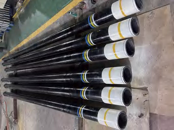 لوله های فولادی بی سیم کربن P110 با اتصال برای محافظت از چاه