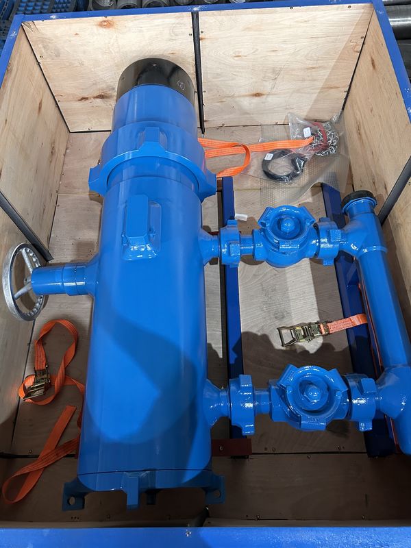 6-5/8' API Casing LTC BTC Buckle متصل شده 21Mpa فشار کار Double Plug Cementing Head با بسته بندی چوبی 500KG